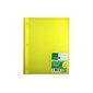 DUO-TANG PLASTIQUE RIGIDE JAUNE