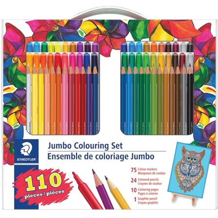 SUPER ENSEMBLE COLORIAGE 110PCS