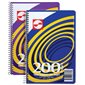 CAHIER SPI.LIG.9X6 200P.