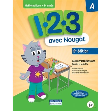 1,2,3... AVEC NOUGAT 2E ANNEE MATH CAHIER A ET B