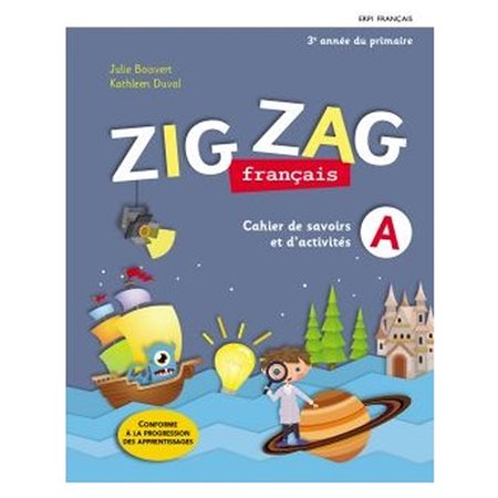 ZIG-ZAG 3IEME ANNEE A&B (ERPI) Ancien 2761355025