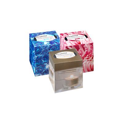 CUBE BOÎTE DE PAPIERS MOUCHOIRS (852-F300)