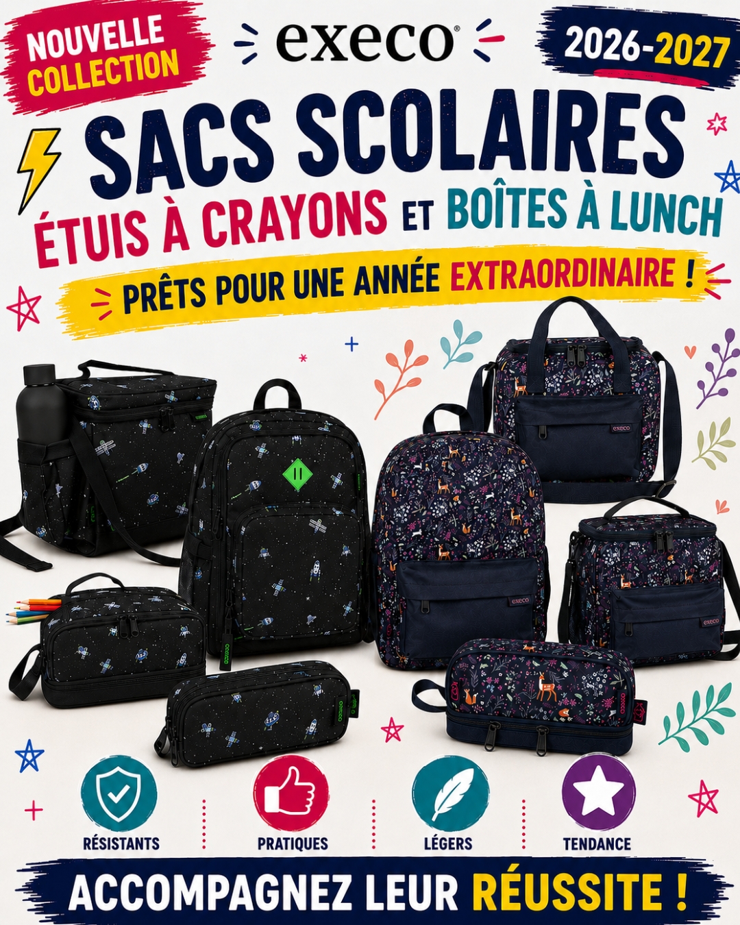 Sacs scolaires EXECO